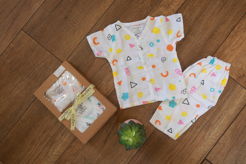 All day jammies- Muslin