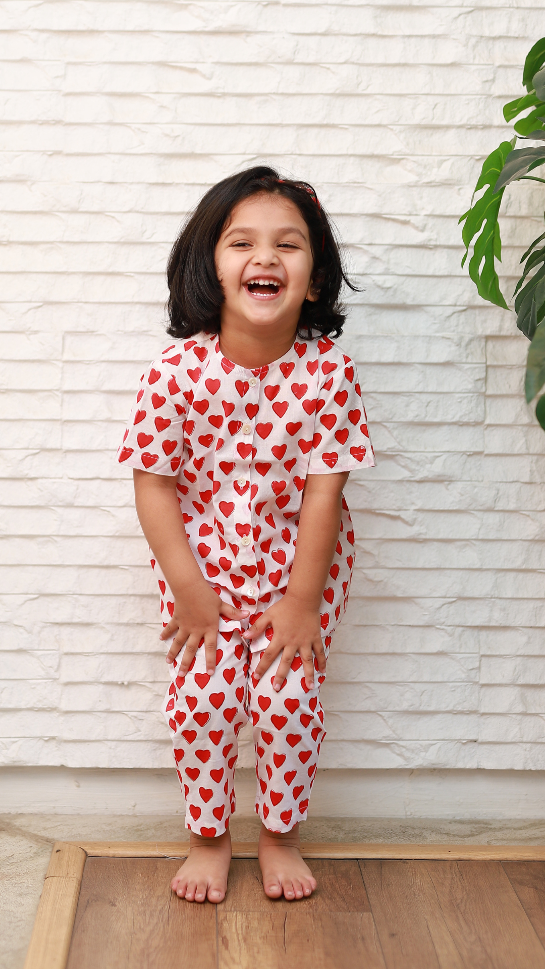 Summer Special  All Day Jammies- Little Hearts