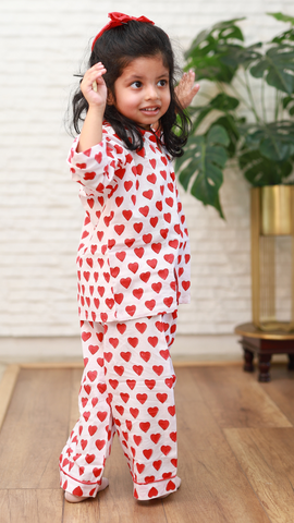 Summer Special  All Day Jammies- Little Hearts