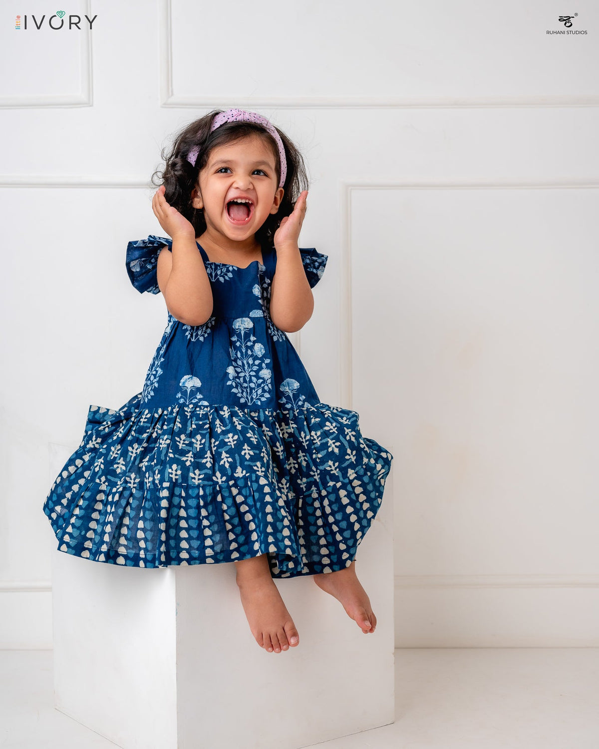 Baby Indigo Dress