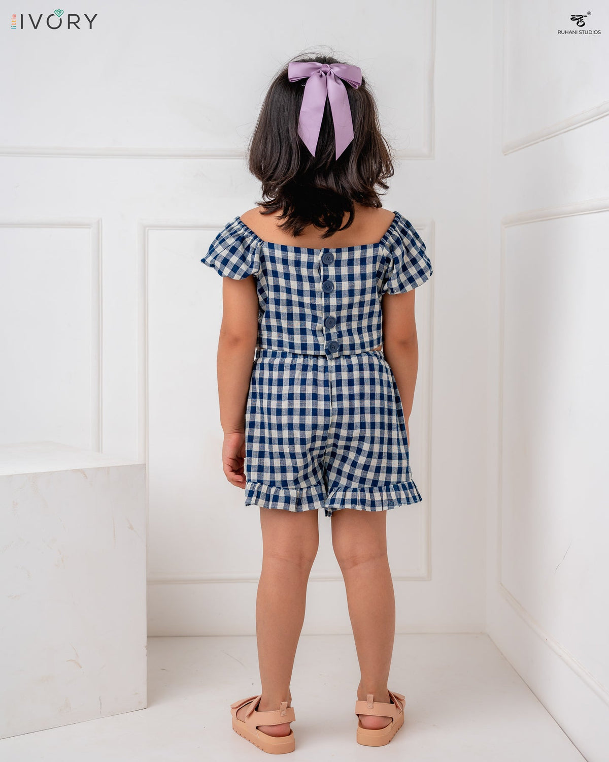 Girls Gingham Co-ord set