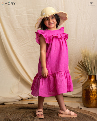 Girls Pink Frock